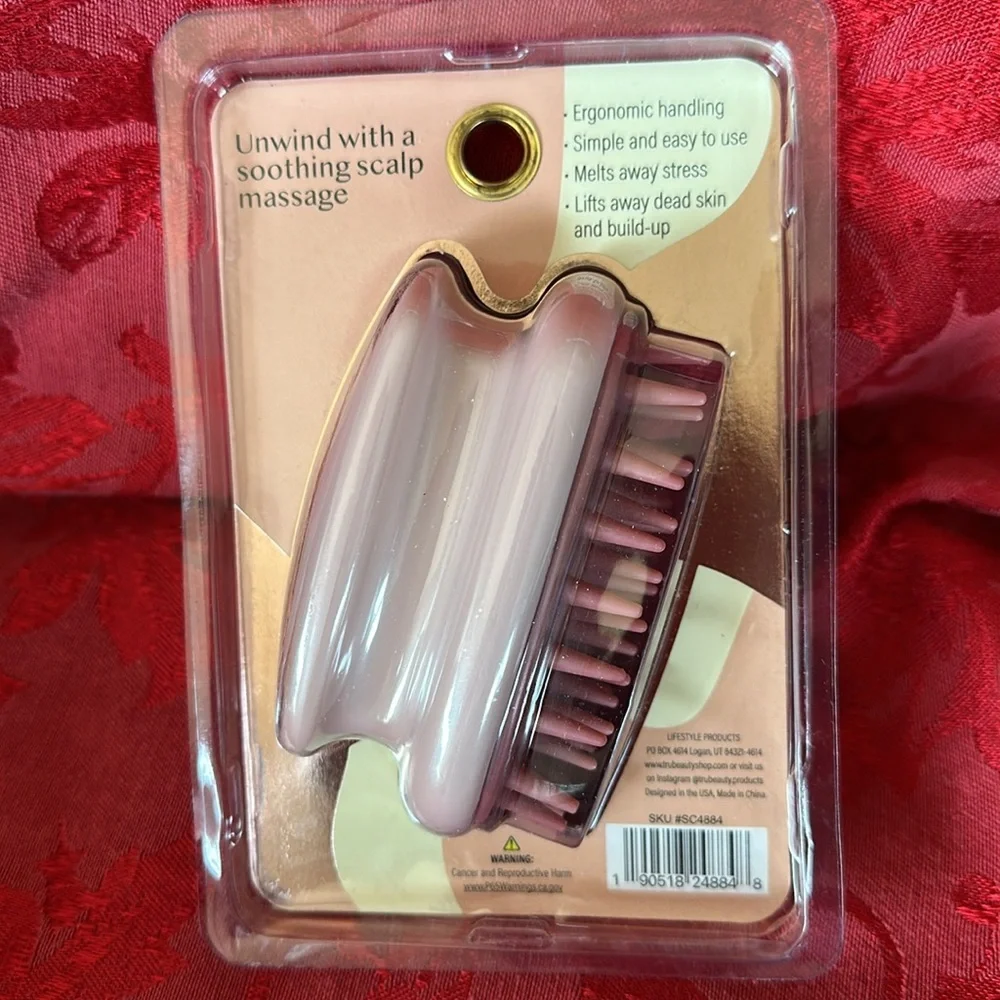 🌵 3/$15 Mauve Relaxing Scalp Massager ( see description)